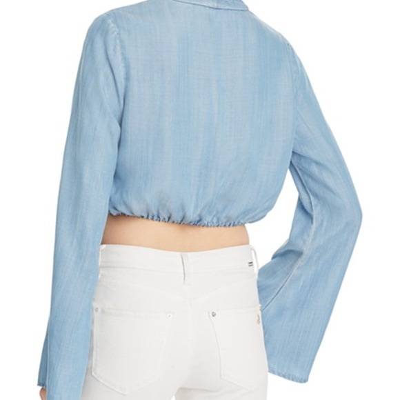 Guess Denim Crop Top - Picture 5 of 5